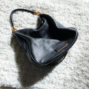 Marc by Marc Jacobs black leather satchel